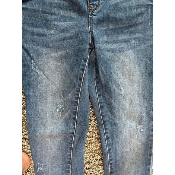 Blue Skinny Maternity Jeans - Picture 5 of 6